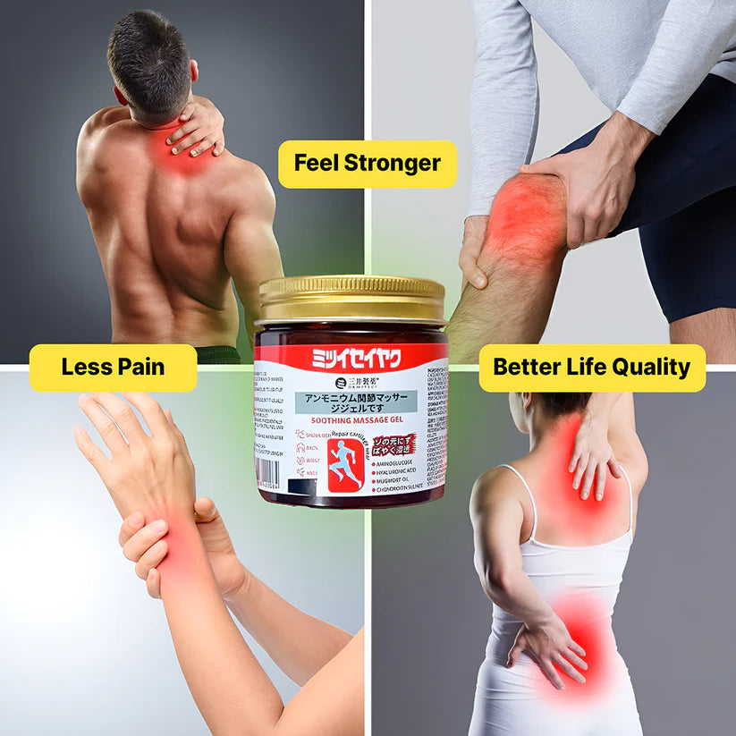 ZenRelief™ | Japanese MSM Massage Gel for Joint, Muscle & Nerve Pain.